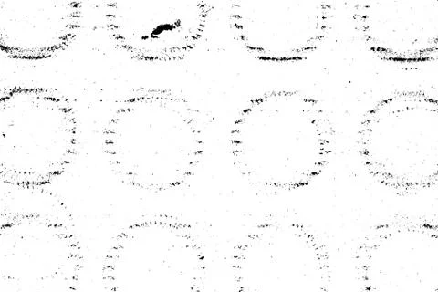 Grunge Rings Texture Stock Illustration