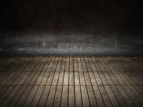 Grunge room Stock Illustration