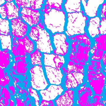 Grunge rough effect texture abstract bacground.Vector illustration in neon .. Stock Illustration