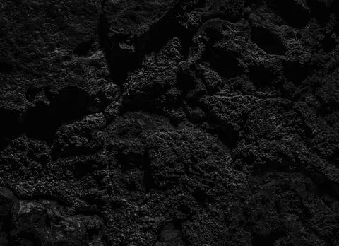 Grunge Rough structure. Black texture. Stone background. Dark marble. Rock te Stock Photos