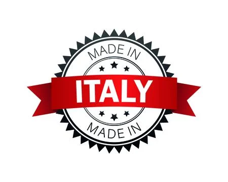 Grunge rubber stamp with text made in Italy, vector illustration. Stock Illustration
