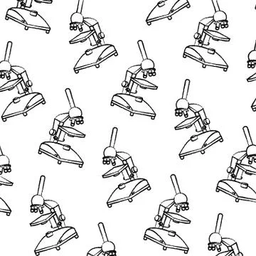 Grunge science microscope laboratory object background 스톡 일러스트