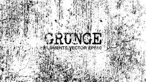 Grunge scratch elements background and texture . Vector . Stock Illustration