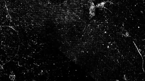 Grunge Scratch Texture with Dust, Dirt and Film Noise on Dark Background Stock Footage 331033527