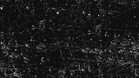 Grunge Scratched Texture Overlay with Heavy Distress and Noise Dark Abstract Stock-Footage 331032054