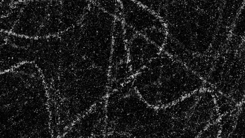 Grunge Scratches and Dust Elements Random Motion Background Stock Footage 333199120