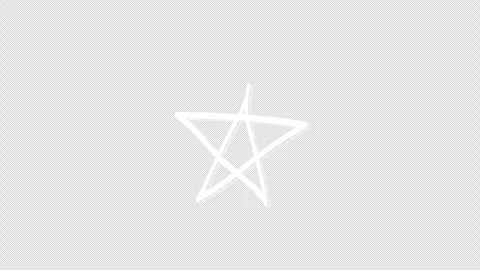 Grunge Scribble Element On Alpha 09 Stock Footage 343097288