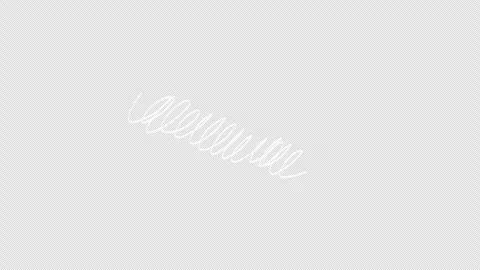 Grunge Scribble Element On Alpha 22 Stock Footage 343097629