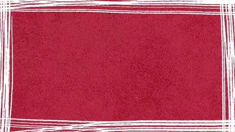 Grunge scribbled line frame: red 動画素材 310356647