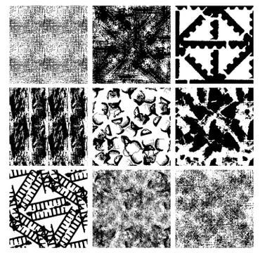 Grunge seamless backgrounds Stock-Illustration