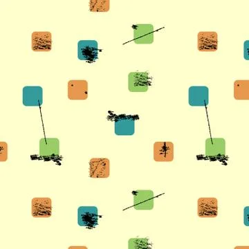 Grunge seamless Illustrazione stock
