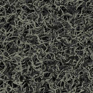 Grunge seamless pattern with gray ash wavy brush strokes Stock Illustration