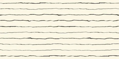 Grunge seamless pattern with stripes hand drawn with oil pastel crayon Stock Illustration