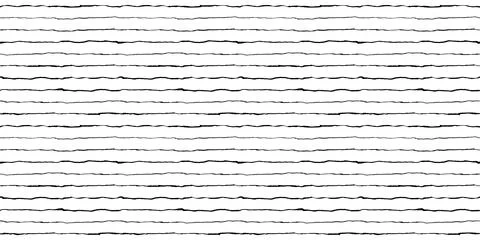 Grunge seamless pattern with stripes hand drawn with oil pastel crayon Stock Illustration