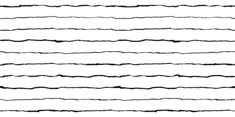 Grunge seamless pattern with stripes hand drawn with oil pastel crayon Illustrazione stock