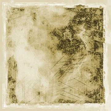 Grunge sepia abstract background Stock Illustration