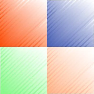 Grunge set stripe. Vector illustration. Stock Illustration