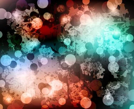 Grunge shapes background Stock Illustration