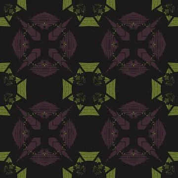 Grunge sharp angle seamless pattern 库存插图