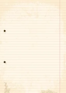 Grunge sheet of line Paper. Stock Illustration
