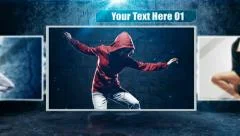 Grunge Slides Stock After Effects