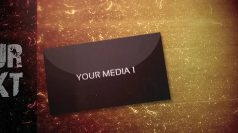 Grunge Slideshow Catálogo de After Effects