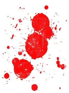 Grunge Splat  Stock Illustration