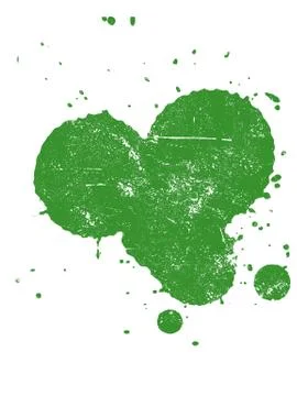 Grunge Splat  Stock Illustration