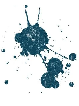 Grunge Splat  Illustrazione stock