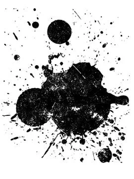 Grunge Splat  Illustrazione stock