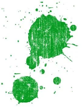 Grunge Splat  Stock Illustration