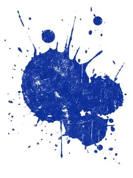 Grunge Splat  Stock Illustration