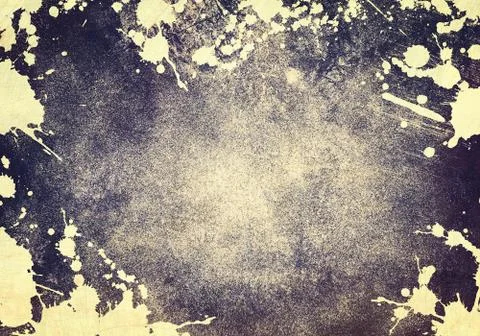 Grunge splatter texture background Stock Illustration