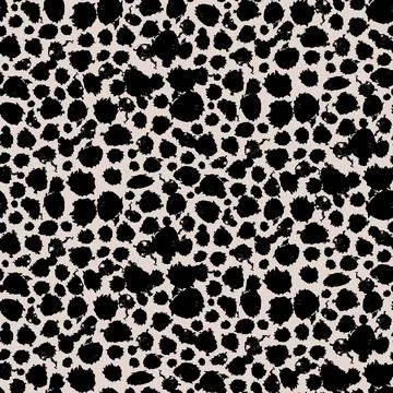 Grunge Spots Dots Seamless Pattern イラスト素材