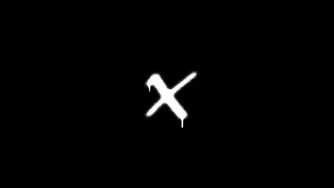 Grunge Spray Letter X. Lowercase Alphabet Animation. Creative Ink Motion. Stock Footage 328662467