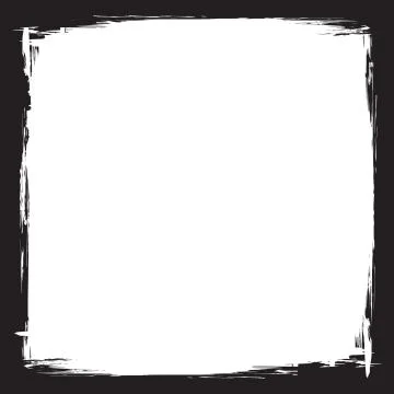 Grunge square background. Isolated Vector Illustration Stock Illustration