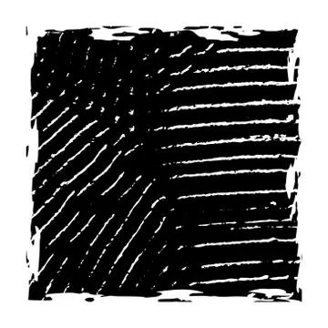 Grunge Square Banner Stock Illustration