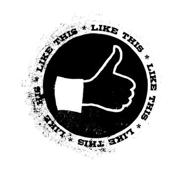 Grunge like stamp image. vector, eps8 Stockillustratie