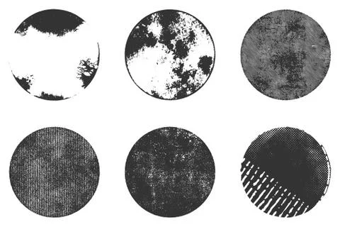 Grunge Stamp Set Stock Illustration