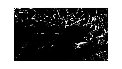 Grunge Stamp Textures Set with Rough Shapes, Splatter, and Brush Strokes for イラスト素材