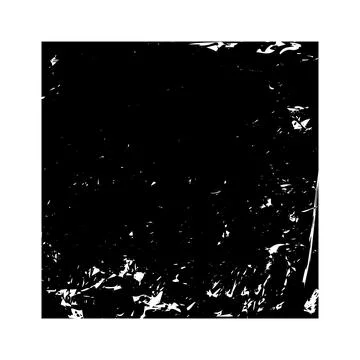 Grunge Stamp Textures Set with Rough Shapes, Splatter, and Brush Strokes for Stock Illustration