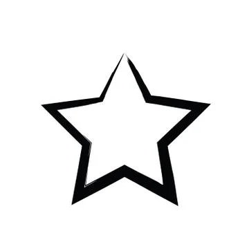 Grunge star vector Stock Illustration