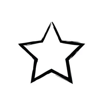 Grunge star vector Stock Illustration