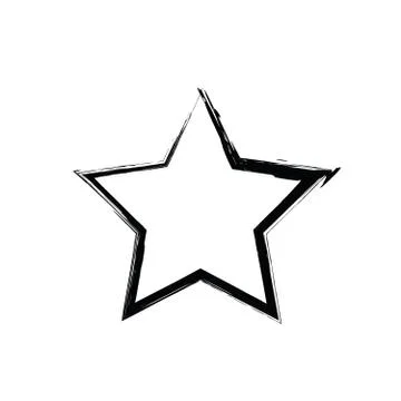 Grunge star vector Stock Illustration