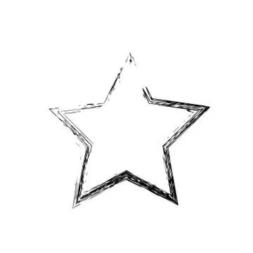 Grunge star vector Stock Illustration
