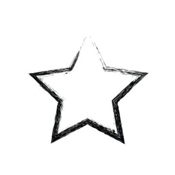 Grunge star vector Stockillustratie