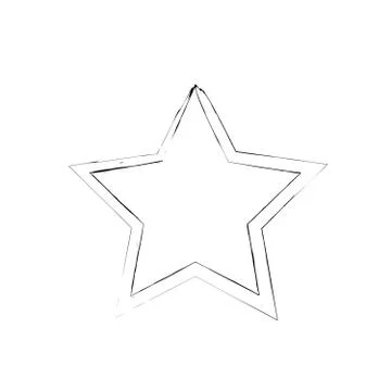 Grunge star vector Stock Illustration