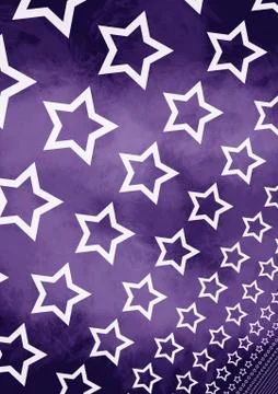 Grunge stars background Stock Illustration