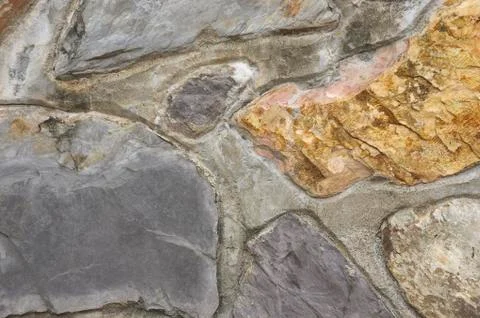 Grunge stone wall Stock Photos
