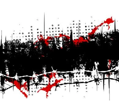 Grunge stripe Illustrazione stock
